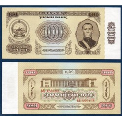 Mongolie Pick N°48, Billet de Banque de 100 Togrog 1966