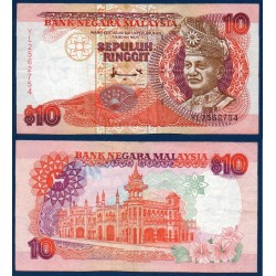 Malaisie Pick N°36, TTB Billet de banque de 10 ringgit 1995
