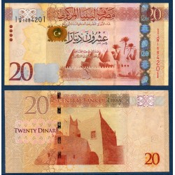 Libye Pick N°79, Billet de banque de 20 dinars 2013