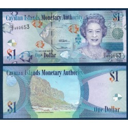 Cayman Pick N°38c Billet de banque de 1 dollar 2010