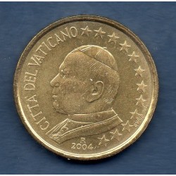 Pièce 10 centimes d'euro Vatican 2004 Jean-Paul II