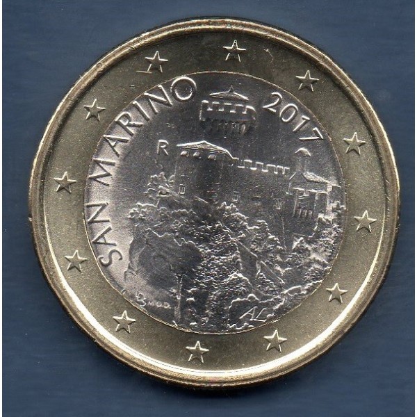 Pièce 1 Euro San Marino 2017 Valeur