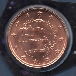 Pièce 5 centimes BU Saint-Marin 2009