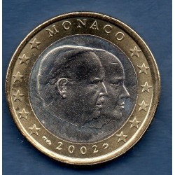 Pièce 1 euro Monaco 2002