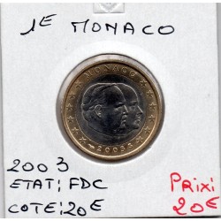 Pièce 1 euro Monaco 2003