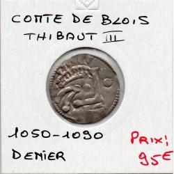 Blesois, comté de Blois anonyme atribué à Thibaut III, (1050-1090) Denier