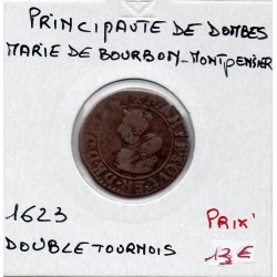 Principauté des Dombes, Marie de Bourbon Montpensier (1623) Double Tournois