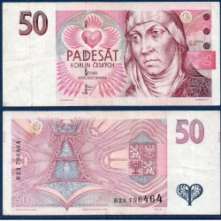 Republique Tchèque Pick N°11, Billet de banque de 50 Korun 1994