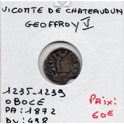 Vicomté de Chateaudun, Geoffroy V (1235-1239) obole