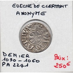 Auvergne, évêché de Clermont, anonyme (1030-1060) denier