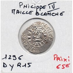 Maille Blanche Philippe IV (1296) pièce de monnaie royale