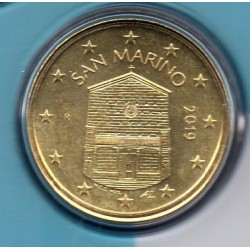 Pièce 10 centimes BU Saint-Marin 2019