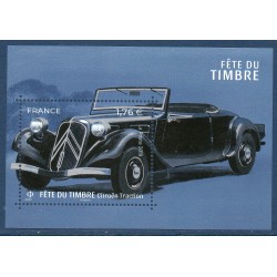 Bloc Feuillet France Yvert F5303 Fête du timbre, voitures anciennes neuf luxe **