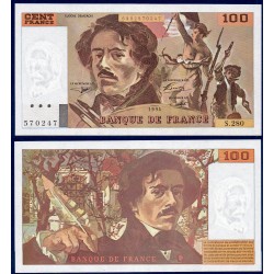 100 Francs Delacroix Neuf 1994 Billet de la banque de France