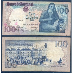 Portugal Pick N°178c, B Billet de banque de 100 Escudos 1984