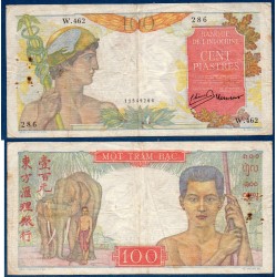 Indochine Pick N°83, Billet de banque de 100 piastres 1947-1954