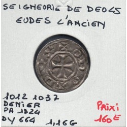 Berry, Seigneurie de Deol, Eudes L'ancien (1012-1037) Denier