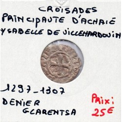 Croisade Principauté d'Achaie, Isabelle de Villehardouin (1297-1301) denier