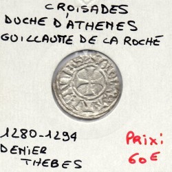 Croisade Duché d'Athène, Guillaume de la Roche (1280-1294) denier