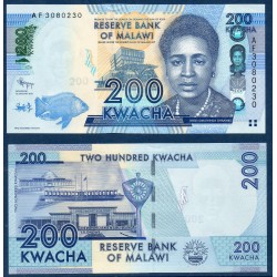 Malawi Pick N°60a, Billet de banque de 200 kwatcha 2012