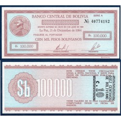 Bolivie Pick N°197, Billet de banque de 10 centavos Pesos 1987
