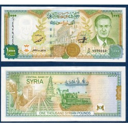 Syrie Pick N°111b Billet de banque de 1000 Pounds 1997
