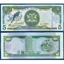 Trinité et Tobago Pick N°47a, Billet de banque de 5 Dollars 2006