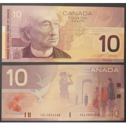 Canada Pick N°102c, SPL Billet de banque de 10 dollar 2002