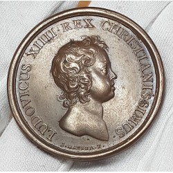 Medailles Louis XIV Bataille de Liorens et Balager, Mauger 1645 bronze