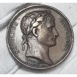 Medailles Napoléon 1er Sacre, Andrieu An XIII bronze