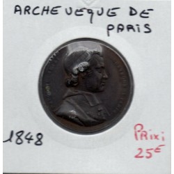 Medaille Archevèque de Paris , Gayrard 1848 sans poinçon