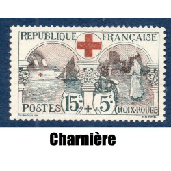 Timbre France Yvert No 156 Croix rouge, les infirmières neuf *