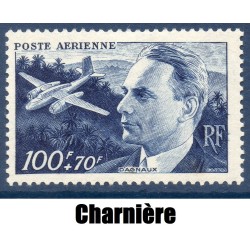 Timbre France Poste Aérienne Yvert 22 Jean Dagnaux neuf* avec trace de charnière
