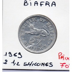 Biafra 2 1/2 shilling 1969 SPL, KM 3 pièce de monnaie