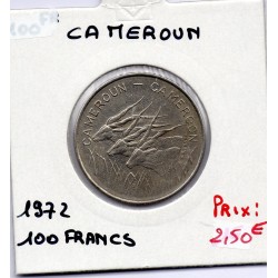 Cameroun 100 francs 1971 TTB, KM 16 pièce de monnaie