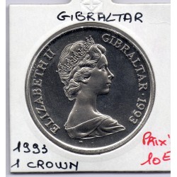 Gibraltar 1 crown 1993 Sup, KM 143 pièce de monnaie