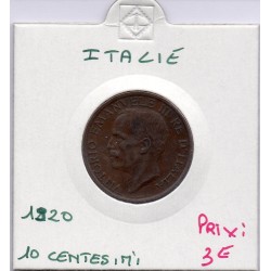 Italie 10 centesimi 1920 R Rome TTB, KM 60 pièce de monnaie