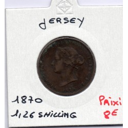 Jersey 1/26 Shilling 1870 TTB, KM 4 pièce de monnaie