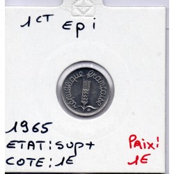 1 centime Epi 1965 Sup+, France pièce de monnaie