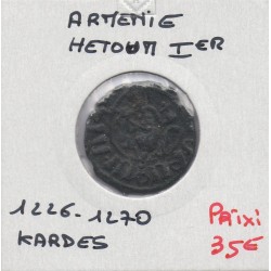 Arménie Hetoum 1er 1 Kardes 1226-1270 TB pièce de monnaie