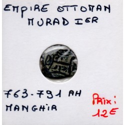 Empire Ottoman, Murad 1er 1 Mangir 763-791 AH TTB pièce de monnaie
