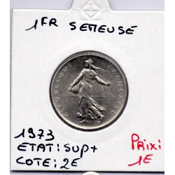 1 franc Semeuse Nickel 1973 Sup+, France pièce de monnaie