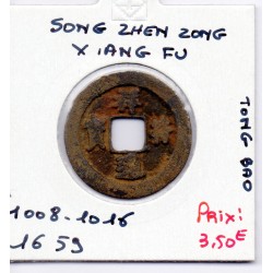 Dynastie Song, Zhen Zong, Xiang Fu Tong Bao, Regular script 1008-1016, Hartill 16.59 pièce de monnaie