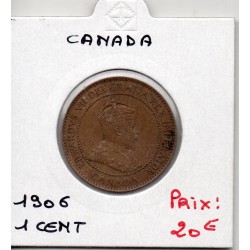 Canada 1 cent 1906 Sup, KM 8 pièce de monnaie