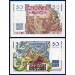 50F Le verrier neuf 8.4.1948 Billet de la banque de France