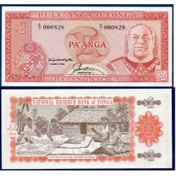 Tonga Pick N°26, Billet de banque de 2 Pa'anga 1992-1995