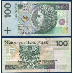 Pologne Pick N°176a, Billet de banque de 100 Zlotych 1994