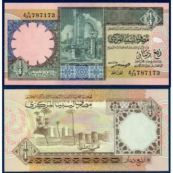 Libye Pick N°57b, Billet de banque de 1/4 dinar 1991