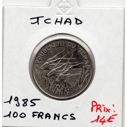 Tchad 100 Francs 1985 Spl KM 3 pièce de monnaie
