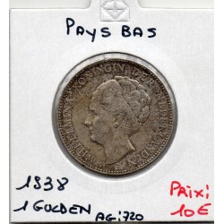 Pays Bas 1 Gulden 1930 Sup, KM 161 pièce de monnaie